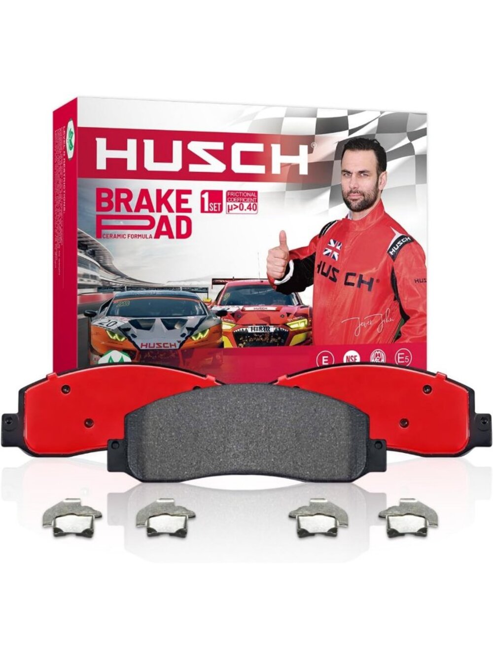Ceramic Brake Pads Kit for Lexus GX460, GX470, LX450 - High Performance